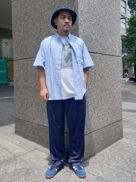 417 officialさん（メンズ・167cm）の夏コーディネート