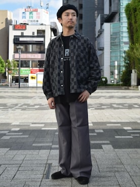 417 officialさん（メンズ・175cm）の秋コーディネート