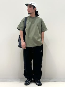 「417 EDIFICE（フォーワンセブンエディフィス）のアイテム（帽子）」を使った、417 officialさん（メンズ・170cm）の夏コーディネート