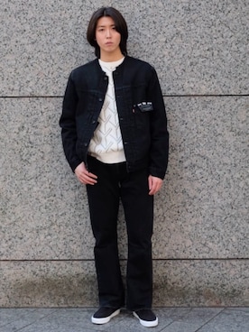 417 officialさん(メンズ・179cm)の冬コーディネート