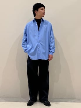 「417 EDIFICE（フォーワンセブンエディフィス）のアイテム」を使った、417 officialさん（メンズ・174cm）の冬コーディネート