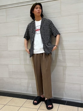 「MALIBU SANDALS（マリブサンダルズ）のアイテム」を使った、417 officialさん（メンズ・179cm）の夏コーディネート