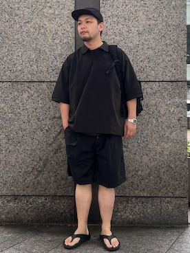 「417 EDIFICE（フォーワンセブンエディフィス）のアイテム（帽子）」を使った、417 officialさん（メンズ・172cm）の夏コーディネート