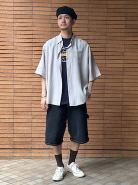 417 officialさん（メンズ・173cm）の夏コーディネート