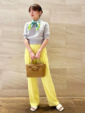 「manipuri（マニプリ）のアイテム」を使った、ESTNATION WOMENSさん（レディース・162cm）の春コーディネート