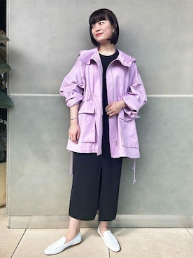 「ペールトーン」｜「アイテム（ワンピース/ドレス）」を使った、ESTNATION WOMENSさん（レディース・162cm）の春コーディネート