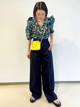 「GIGI（ジジ）のアイテム」を使った、ESTNATION WOMENSさん（レディース・157cm）の春コーディネート