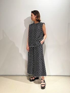 「ギャザー」｜ESTNATION WOMENSさん（レディース・164cm）の春コーディネート