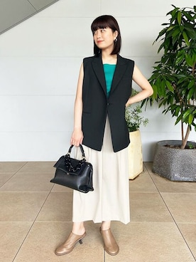 「LORISTELLA（ロリステッラ）のアイテム」を使った、ESTNATION WOMENSさん（レディース・162cm）の夏コーディネート