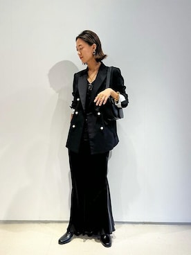 「RICK OWENS」｜ESTNATION WOMENSさん（レディース・163cm）の秋コーディネート