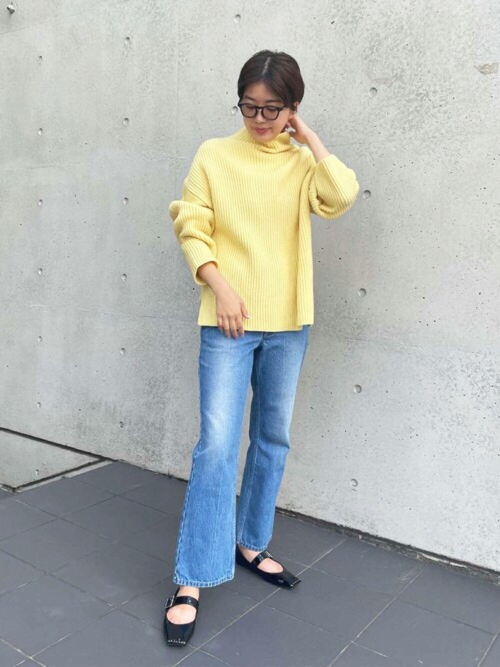 ESTNATION バルキーアゼハイネックニット ESTNATION（エストネーション）の「ESTNATION / バルキーアゼ