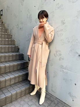 「トーンオントーン」｜ESTNATION WOMENSさん（レディース・166cm）の秋コーディネート