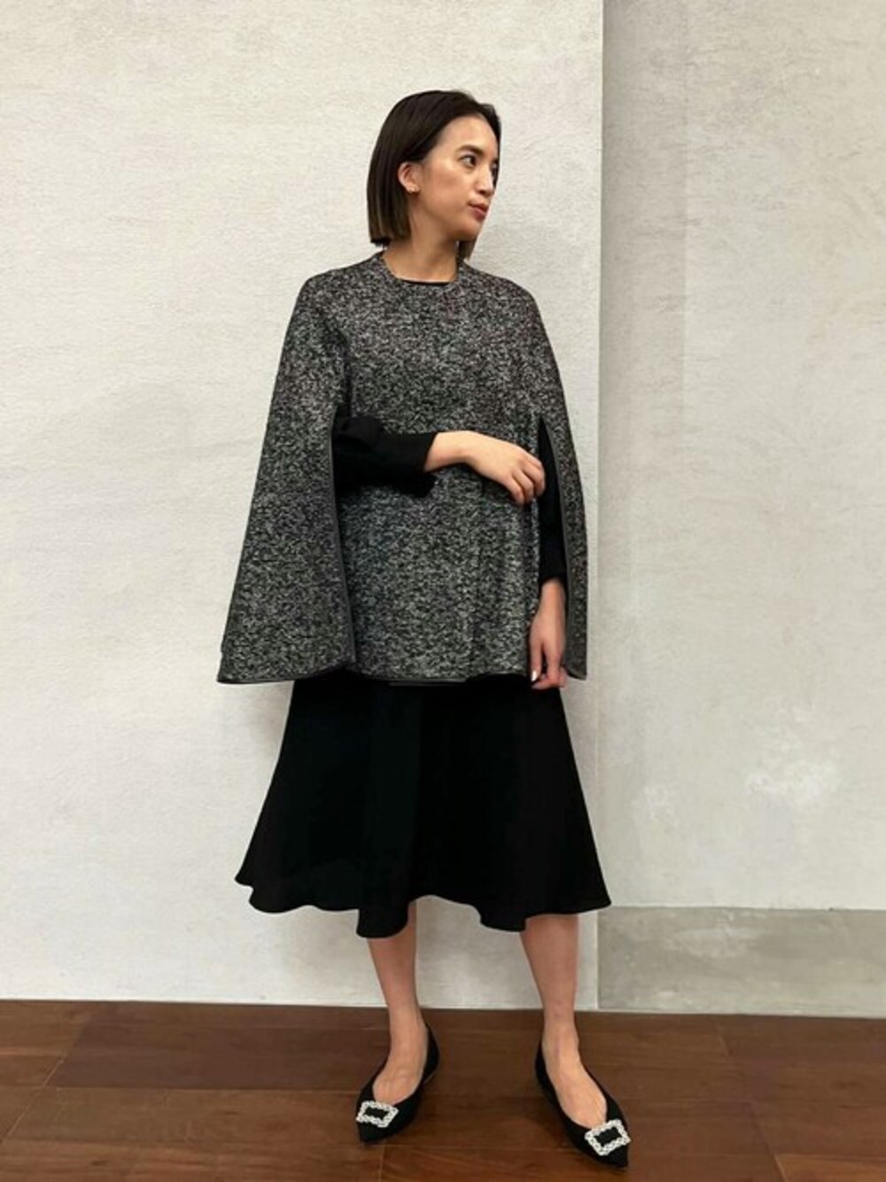 ESTNATION（エストネーション）の「ESTNATION / ツイードケープコート