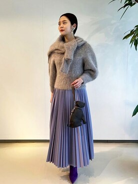 「プロデューサー巻き」｜ESTNATION WOMENSさん（レディース・157cm）の秋コーディネート