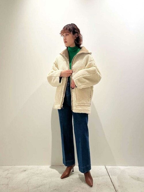 ✨新品タグ付き✨エストネーション エコムートン リバーシブルコート ESTNATION / ムートンブルゾン＜ESSENCEOFLUXURY＞｜ESTNATION