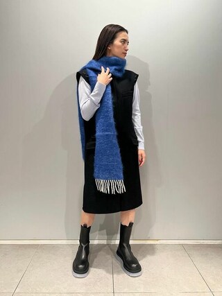 IENA LOVAT＆GREENロバットアンドグリーンチェックストール IENA IENA