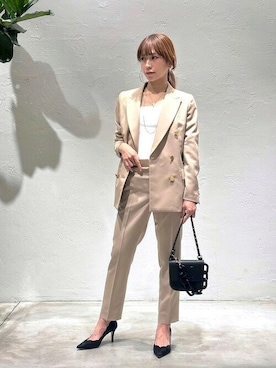 ESTNATION WOMENSさん（レディース・158cm）の冬コーディネート