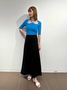 「ESTNATION（エストネーション）のアイテム」を使った、ESTNATION WOMENSさん（レディース・163cm）の春コーディネート