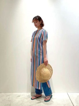 「マルチカラー」｜ESTNATION WOMENSさん（レディース・164cm）の夏コーディネート