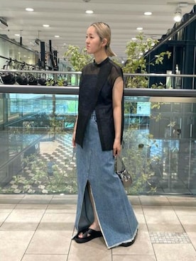 「NAILS（ネイル）のアイテム」を使った、ESTNATION WOMENSさん（レディース・162cm）の夏コーディネート