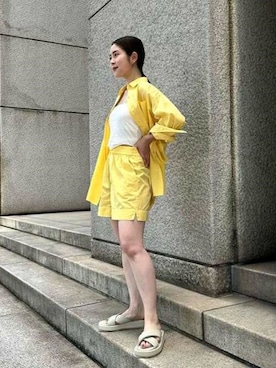 「ESTNATION（エストネーション）のアイテム」を使った、ESTNATION WOMENSさん（レディース・157cm）の夏コーディネート