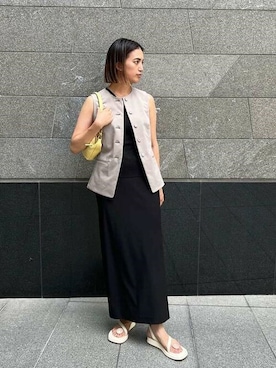 「ESTNATION（エストネーション）のアイテム」を使った、ESTNATION WOMENSさん（レディース・164cm）の夏コーディネート