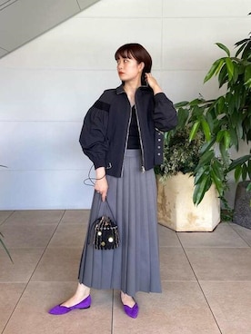 「MARY AL TERNA（メアリオルターナ）のアイテム」を使った、ESTNATION WOMENSさん（レディース・162cm）の秋コーディネート