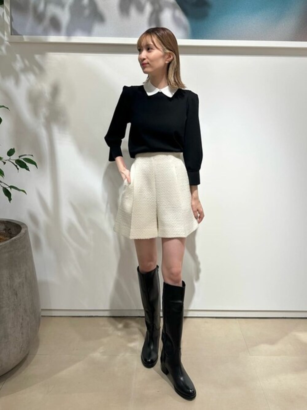ESTNATION（エストネーション）の「ESTNATION / 衿付きミドル