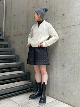 「MONCLER」｜ESTNATIONさん（レディース・158cm）の秋コーディネート