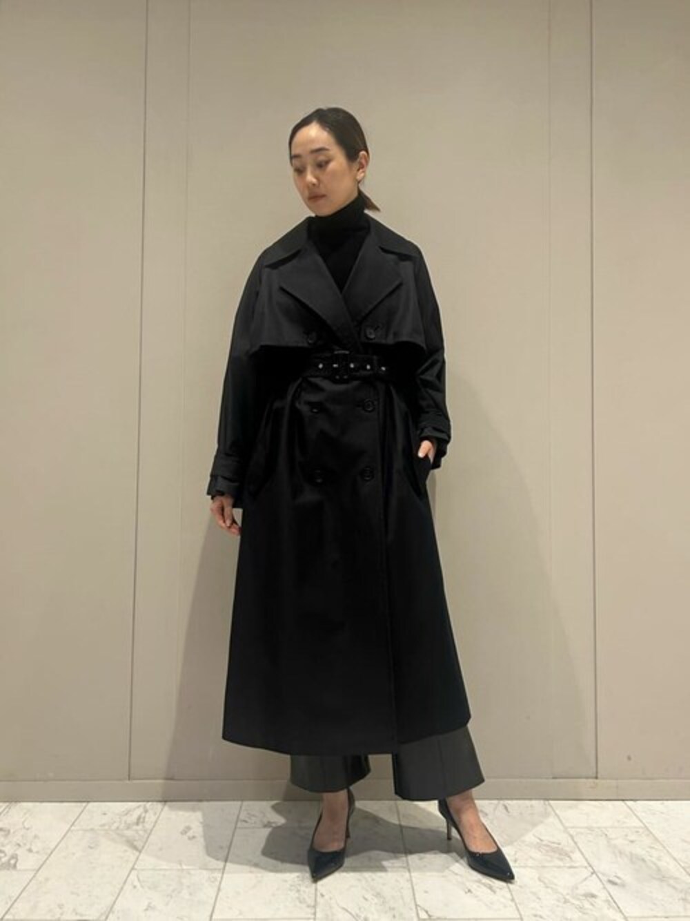 ESTNATION WOMENS(ESTNATION)｜COLUMNのトレンチコートを使った