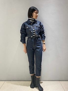 「NAILS（ネイル）のアイテム（ジャケット/アウター）」を使った、ESTNATION WOMENSさん（レディース・152cm）の冬コーディネート