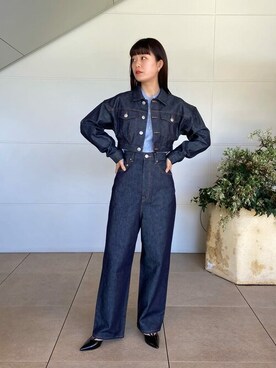 「NAILS（ネイル）のアイテム（ジャケット/アウター）」を使った、ESTNATION WOMENSさん（レディース・162cm）の冬コーディネート