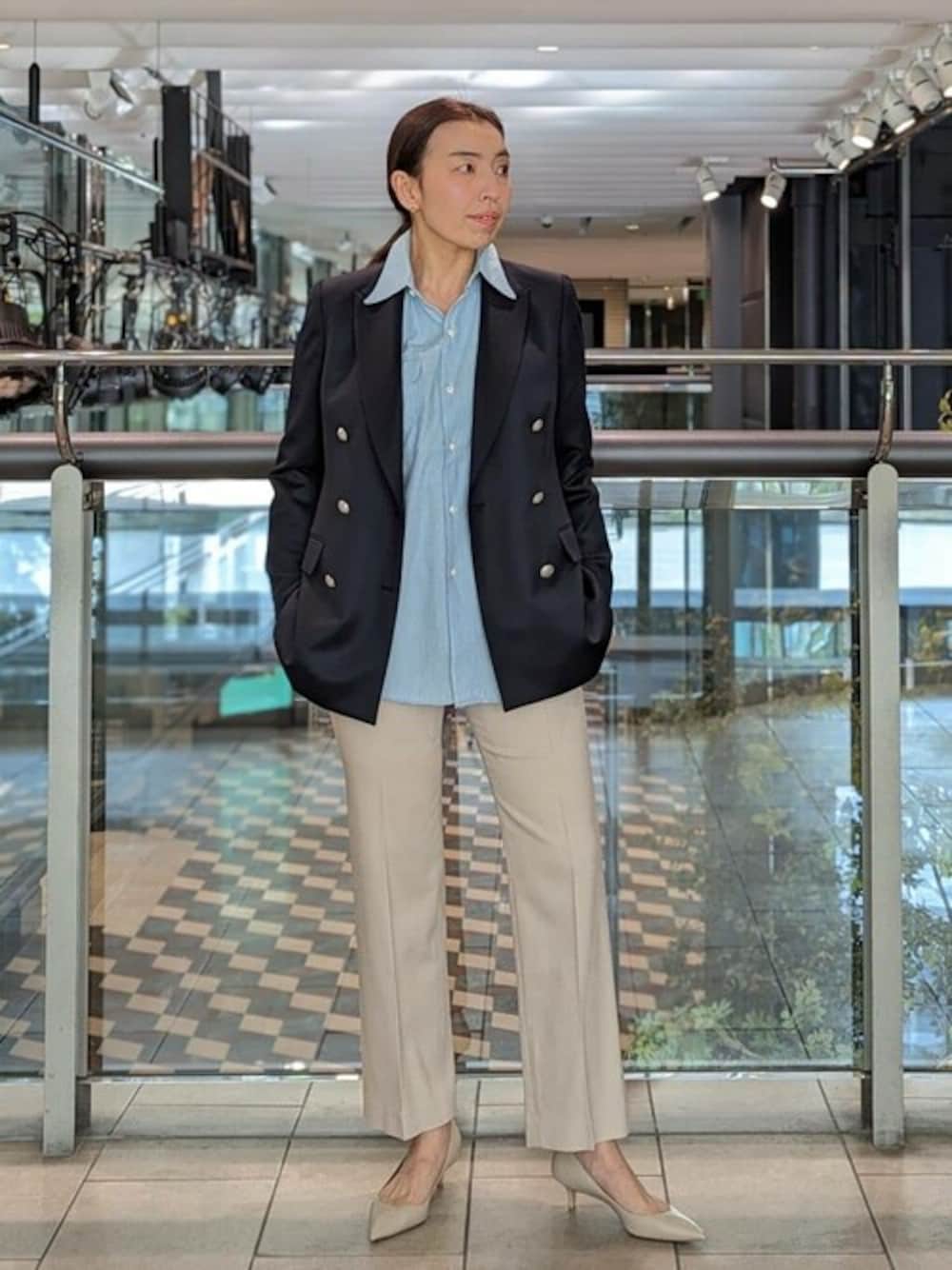 ESTNATION / タキシードクロスブレザージャケットを使った人気