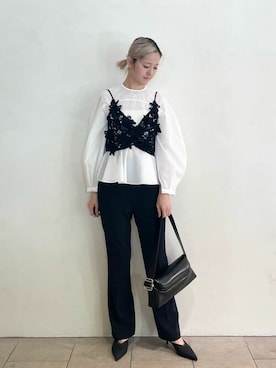 「OSOI（オソイ）のアイテム」を使った、ESTNATION WOMENSさん（レディース・162cm）の春コーディネート