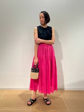 ESTNATION WOMENSさん（レディース・164cm）の春コーディネート