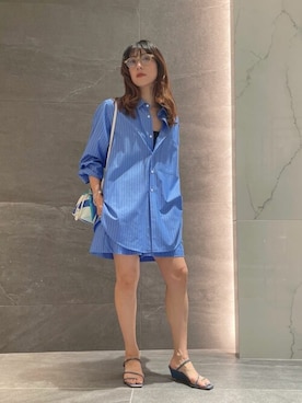 「HEWN（ヒューン）のアイテム」を使った、ESTNATION WOMENSさん（レディース・158cm）の春コーディネート