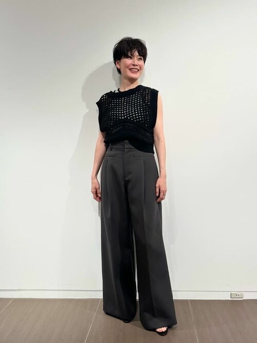 タンクトップ ノースリーブ ESTNATION / ストライプニットタンクトップ レディース ESTNATION / ストライプニットタンクトップ｜ESTNATION ONLINE