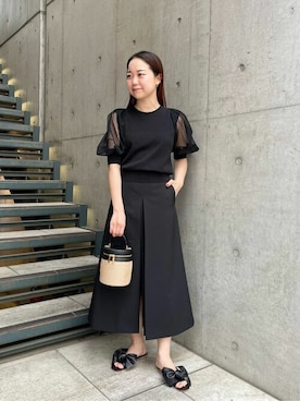 ESTNATION WOMENSさん（レディース・156cm）の夏コーディネート