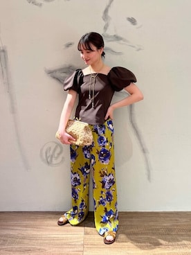 ESTNATION WOMENSさん（レディース・157cm）の夏コーディネート