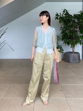 ESTNATION WOMENSさん（レディース・162cm）の夏コーディネート