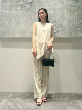 ESTNATIONさん（レディース・163cm）の夏コーディネート