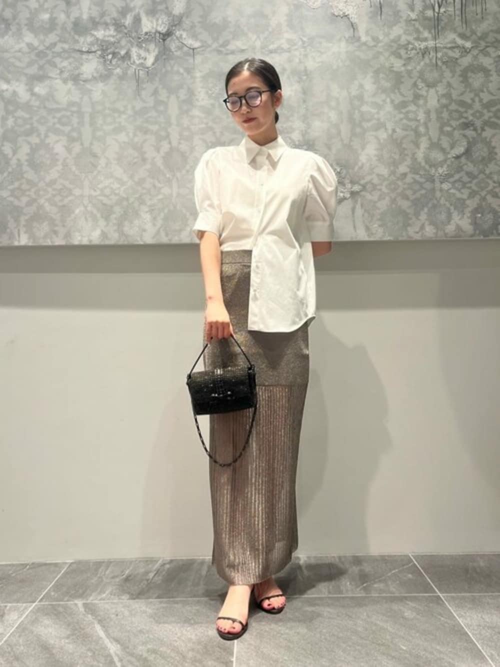 エストネーション / パフスリーブコットンシャツ ESTNATION（エストネーション）の「ESTNATION / パフスリーブコットン