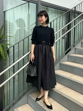 「HEWN（ヒューン）のアイテム」を使った、ESTNATION WOMENSさん（レディース・162cm）の秋コーディネート