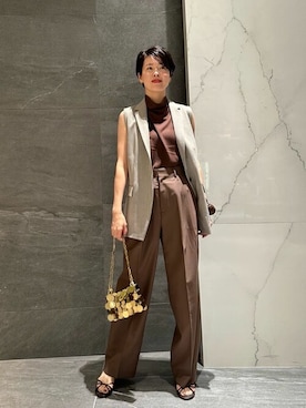 ESTNATION WOMENSさん（レディース・166cm）の秋コーディネート