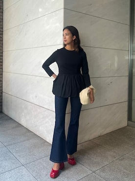 「NAILS（ネイル）のアイテム」を使った、ESTNATION WOMENSさん（レディース・164cm）の秋コーディネート