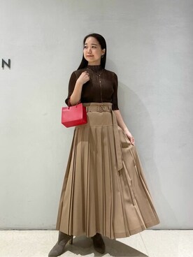 ESTNATIONさん（レディース・156cm）の秋コーディネート
