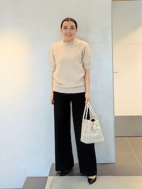 「ESTNATION（エストネーション）のアイテム」を使った、ESTNATION WOMENSさん（レディース・166cm）の秋コーディネート