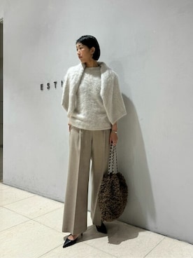 ESTNATION WOMENSさん（レディース・166cm）の冬コーディネート