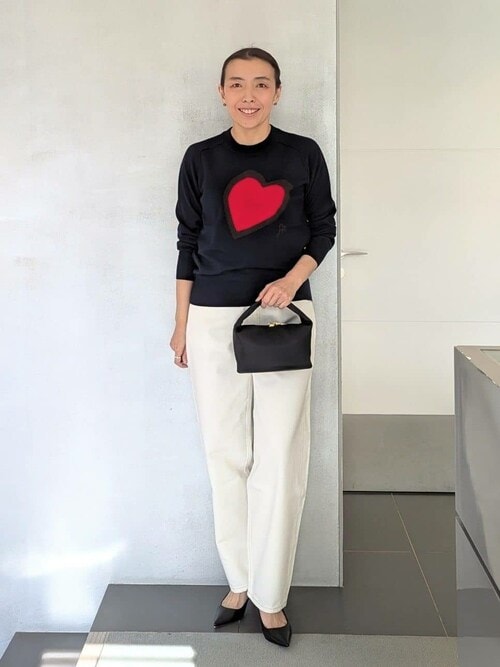 NAILS / ルーズフィットホワイトデニムパンツ（デニムパンツ