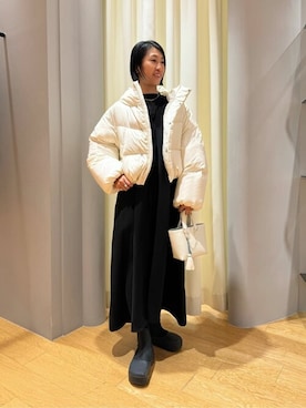 「PaDD（パッド）のアイテム」を使った、ESTNATION WOMENSさん（レディース・166cm）の冬コーディネート